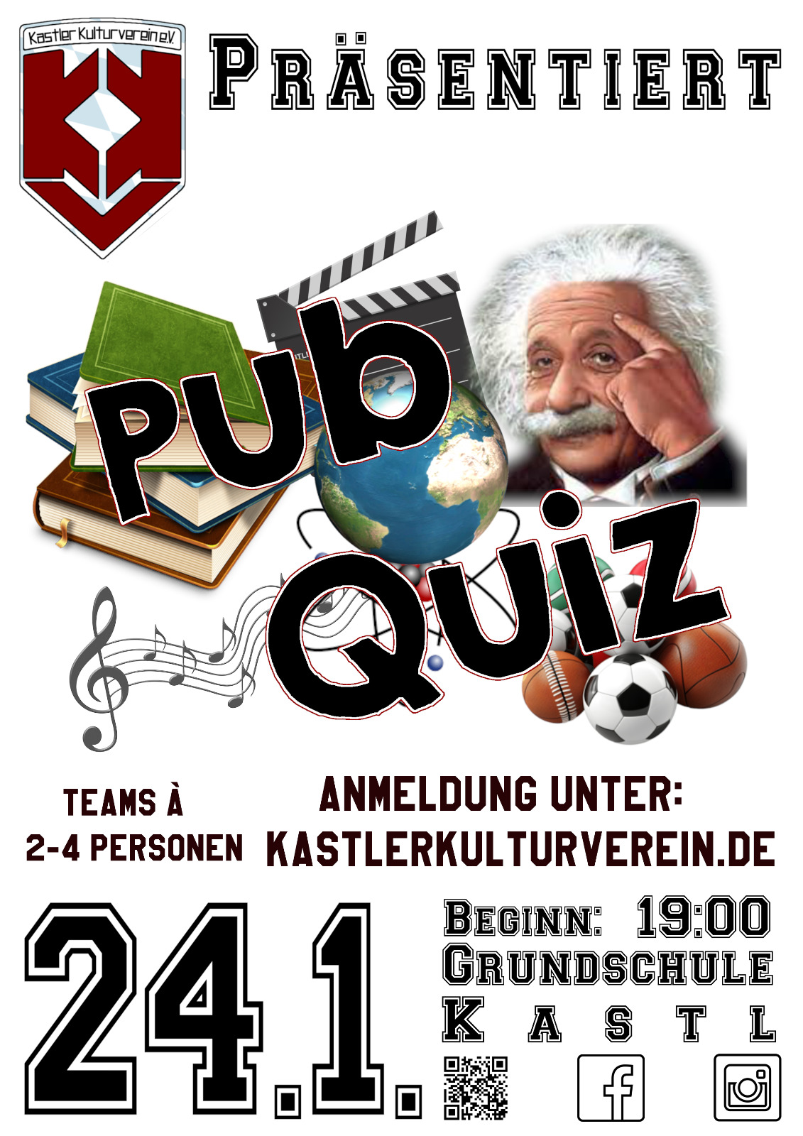 Pub Quiz Poster 2026